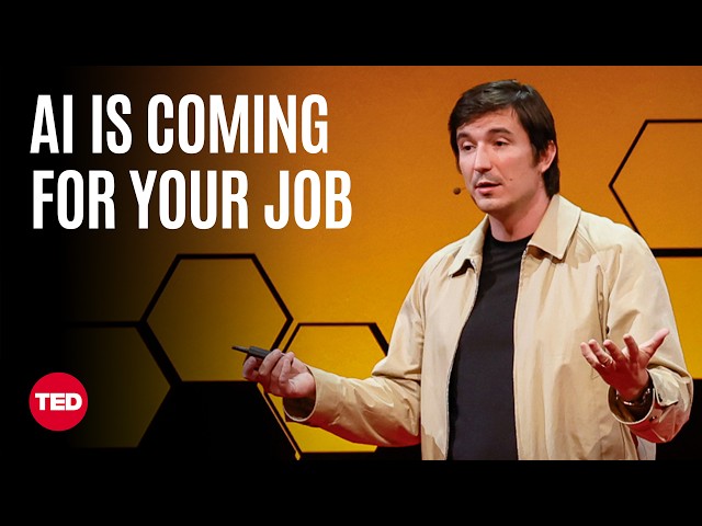 AI is Coming for Your Job. Now What? | Vlad Tenev | TED
