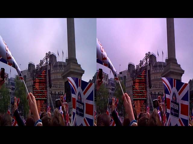 God Save The Queen Royal Wedding 3D