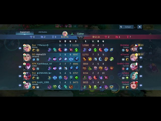 Mobile Legends Best Game play Full Video Rank Match