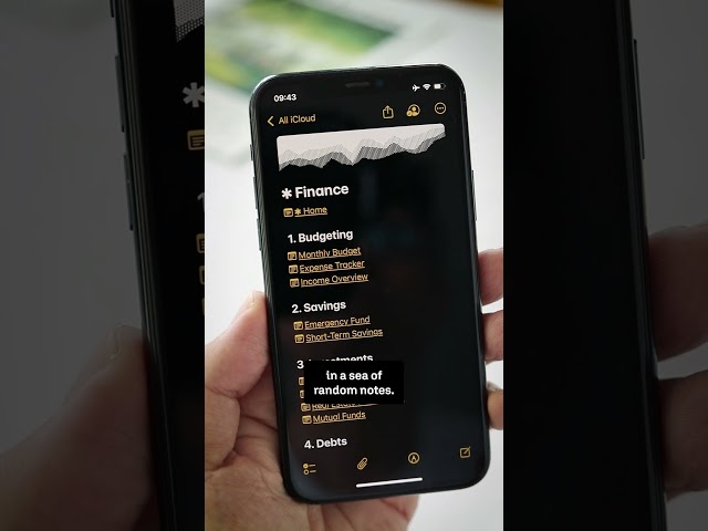 ✱ Hubs in Apple Notes: The Secret to Staying Organized #applenotes #applenotestutorial #framework