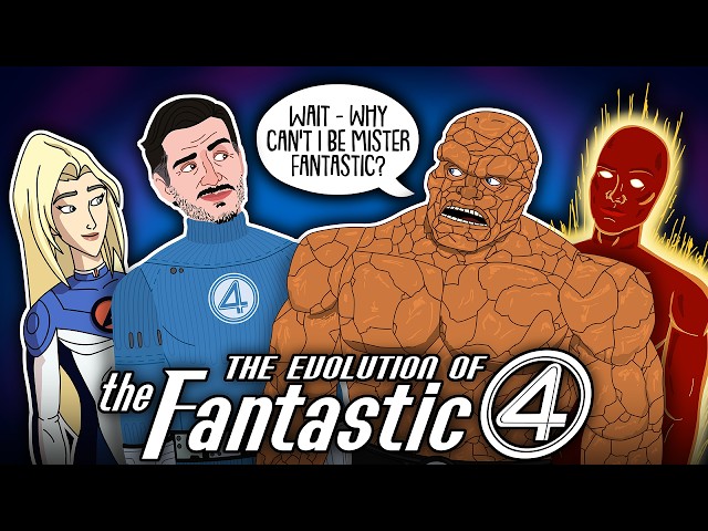 The Evolution of the Fantastic Four (ANIMATED)