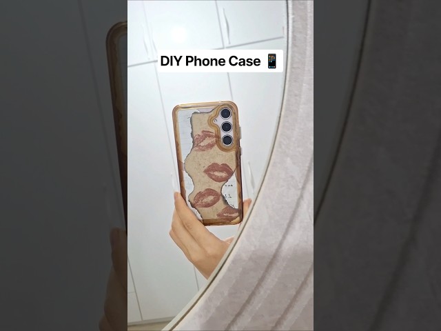 DIY Vintage Phone Case 📱✨