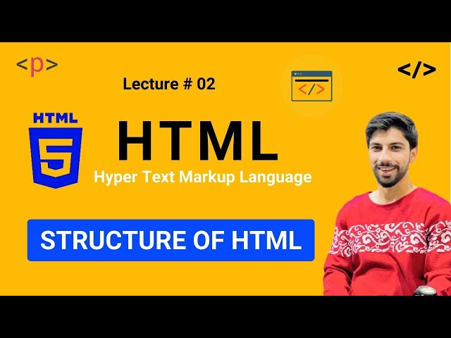 HTML Document Structure for Beginners (Urdu)