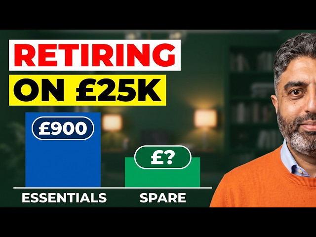 Is £25,000 A Year Enough To Retire On? (I've done the maths)