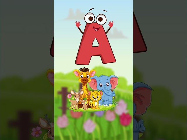 Alphabet Letter A | ABC Phonics Song #Shorts #YouTubeShorts #Trending