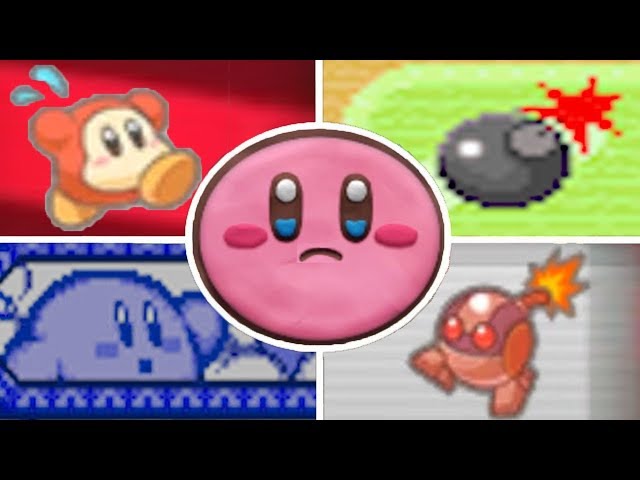 Evolution of Deleting Save Data in Kirby Games (1993 - 2018)