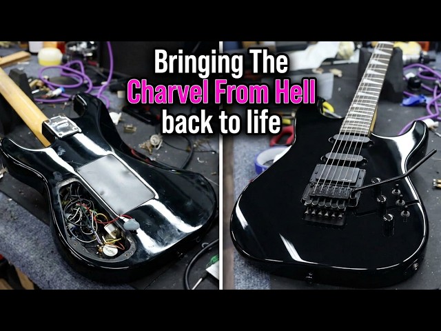 On the Bench - Revitalizing The Charvel Model 4 From Hell… Somehow We Actually Fixed It
