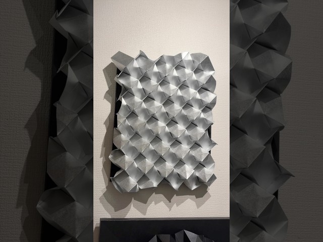 【ASMR】Origami; Brutalism - silver