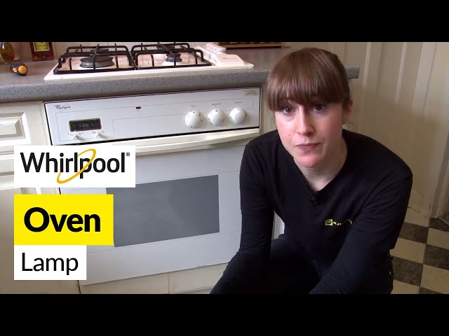 How to replace an oven lamp in a Whirlpool cooker