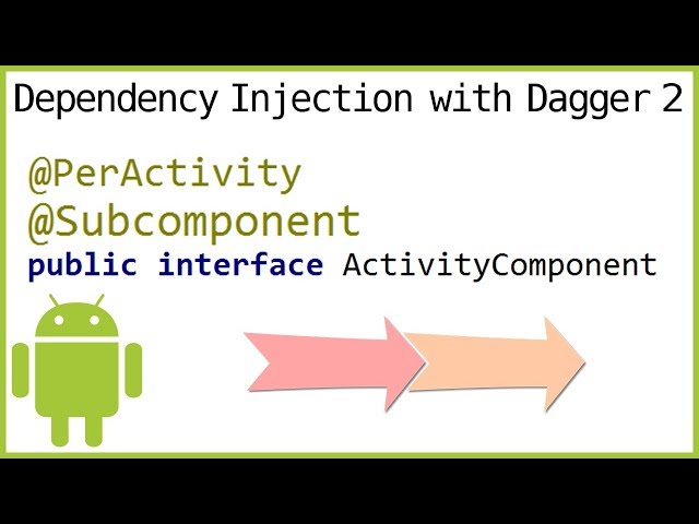 Dagger 2 Tutorial Part 12 - SUBCOMPONENTS - Android Studio Tutorial
