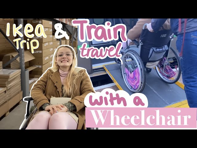 Getting a Train with a Wheelchair for the first time! And trip to IKEA. Accessibility experience GWR