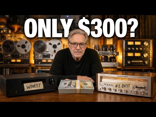 10 Hi-Fi Receivers Ranked WORST to FIRST Under $300