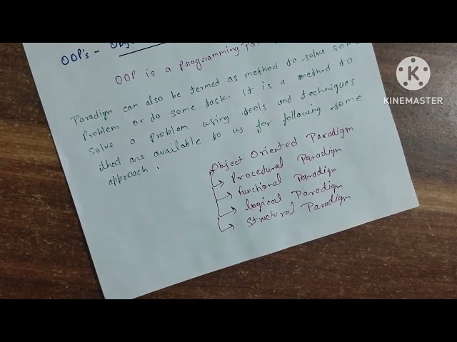 OOPs with JAVA AKTU LUCKNOW AND APPLIED TO ALL UNIVERSITY 