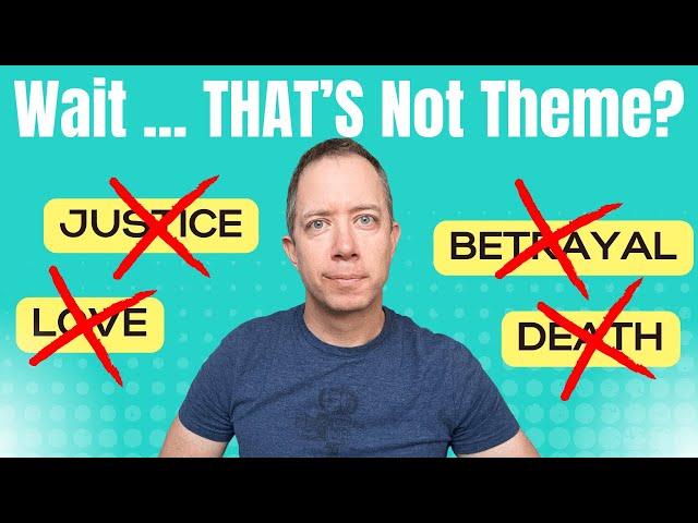 9 Mistakes Beginning Writers Make About THEME