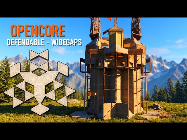 Rust OPENCORE Base Design (I Built the PERFECT Bunker Base Design in RUST)