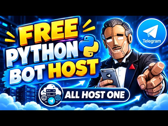 FREE! TELEGRAM PYTHON BOT HOSTING! ALL HOST ONE