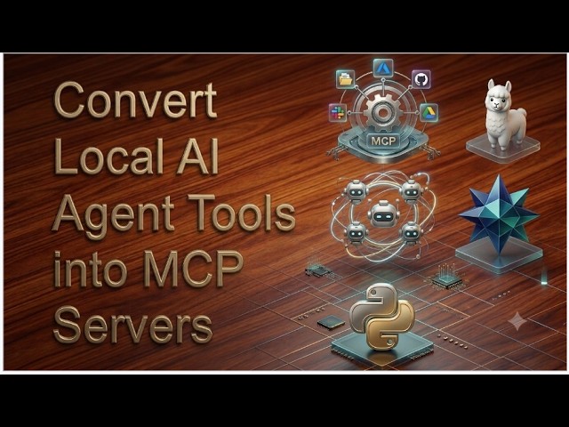 Building Custom MCP Servers for local AI Agents (Step-by-Step ) -Lesson:9 #ai #mcp  #ollama #gemini
