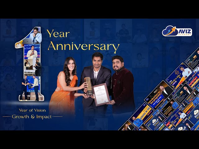 AVIZ – One Year of Excellence | Thank You | Shot by Clipo Video Production