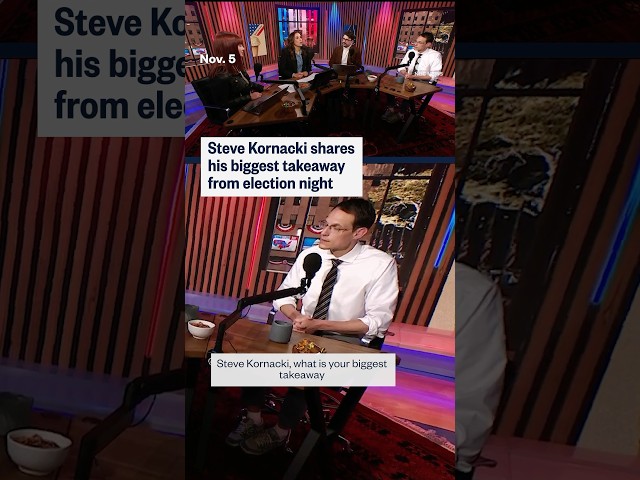 Steve Kornacki shares his biggest takeaway from election night