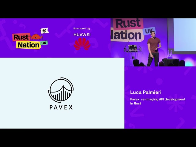 Luca Palmieri - Pavex: re-imaging API development in Rust