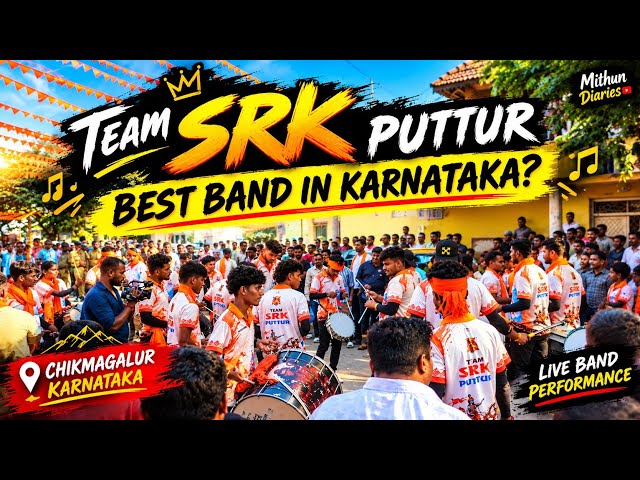 Team SRK Puttur🔥One of the most energetic live band performance teams from Karnataka🎶 Mithun Diaries