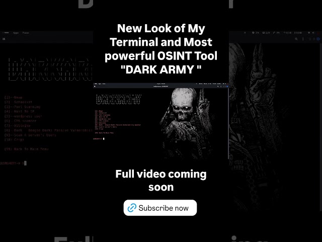 Most powerful and popular Osint tool #cybersecurity #cybercrime #cyber #shorts #youtubeshorts