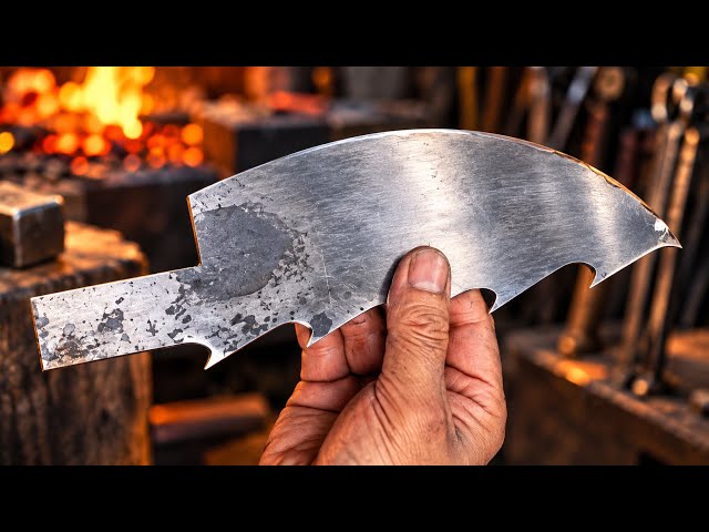 Making A Custom Knife From Scrap - Simple Restoration