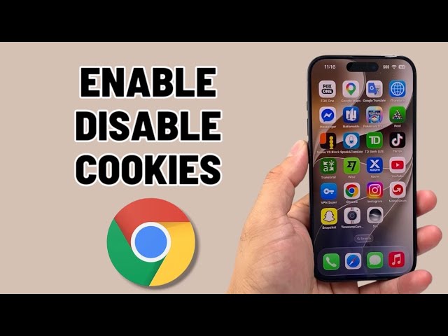 How To Enable / Disable Cookies In Chrome on iPhone