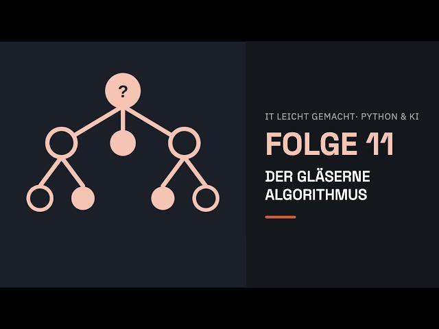 Python & KI Folge 11:  Keine Blackbox: So denkt eine KI wirklich