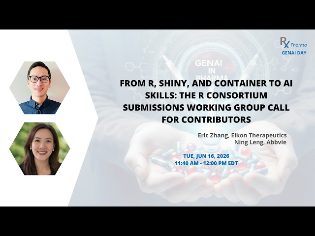 From R, Shiny, and Container to AI Skills: The Submissions Working Group Call for Contributors