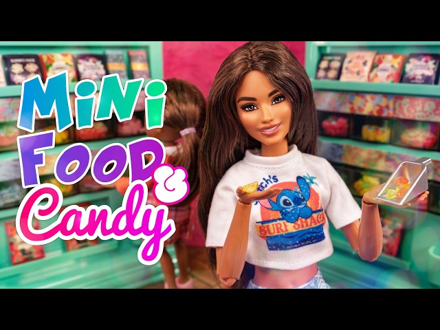 Mini Food & Candy: Make It Mini From Scratch | Five Below Candy Shop & DIY Candy for Barbie
