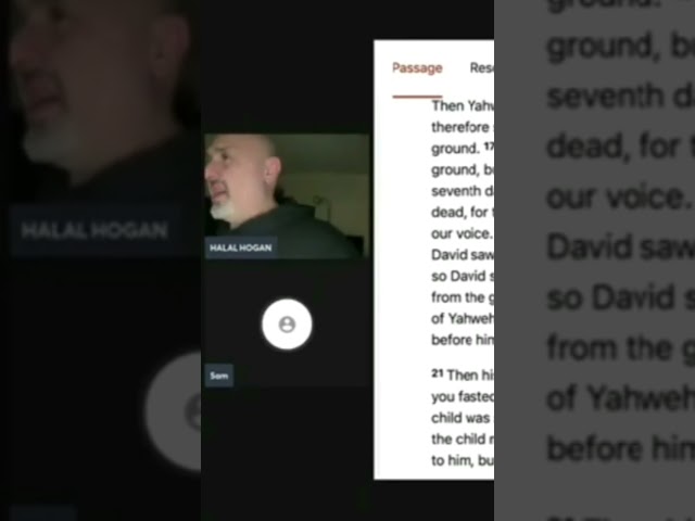 Why Did God Kill David's Son? Sam Shamoun