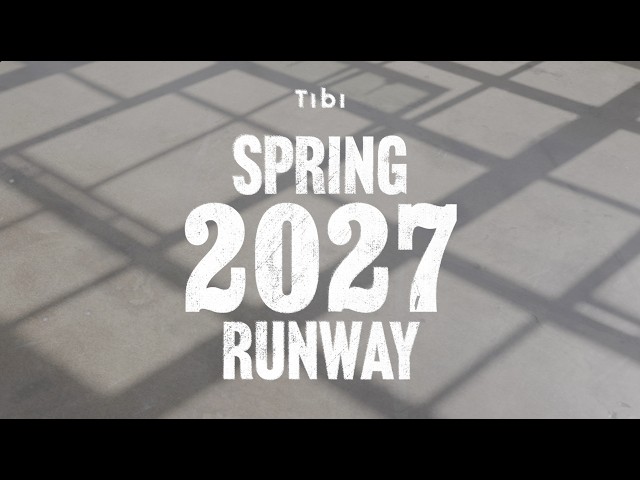 Tibi Spring 2027 Runway