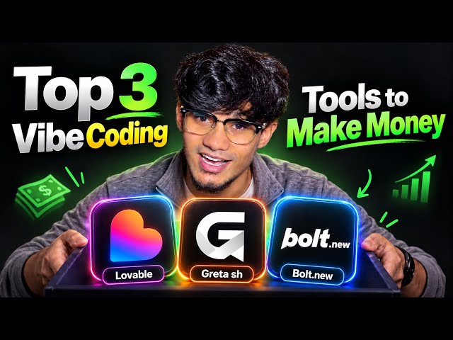Top 3 Vibe Coding Apps To Make Money