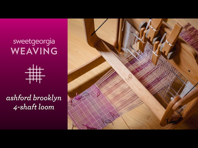 A review of the Ashford Brooklyn 4-Shaft Table Loom // a loom for all weavers