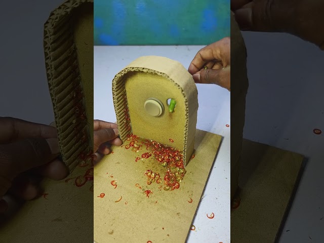Chilli cutting diy 🌶️ #chilimachine #dcmotor #grind #project #youtubeshorts #shorts