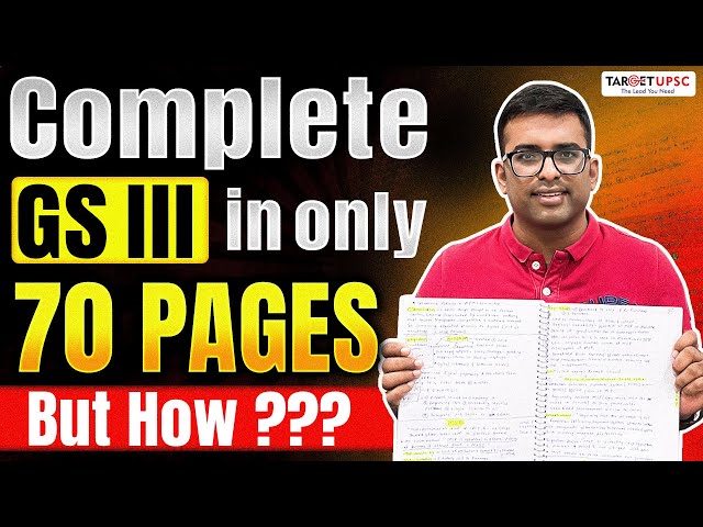 How to make short crisp notes for UPSC Exam | Note-making strategy for UPSC Mains 2026