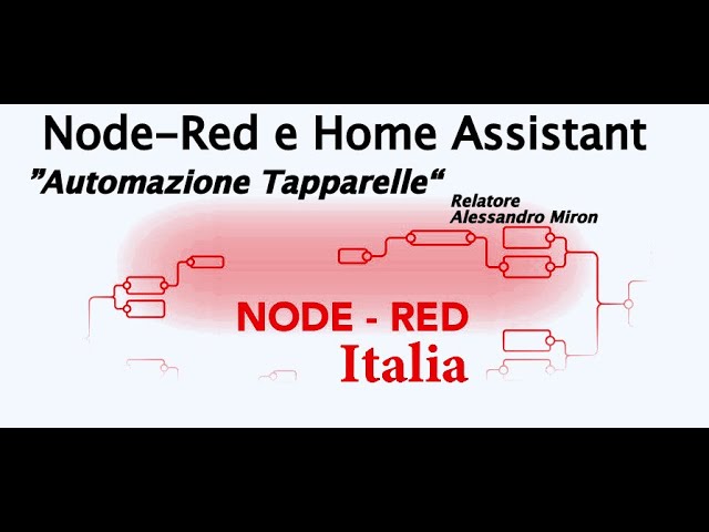 Home Assistant e Node-Red - Automazione chiusura tapparelle