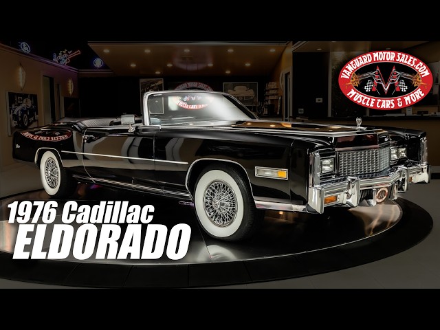 1976 Cadillac Eldorado Convertible For Sale Vanguard Motor Sales #4669
