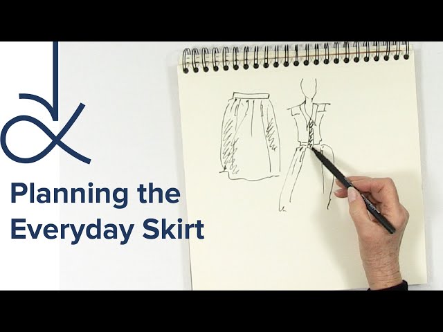 Designing the Everyday Skirt Sewing Pattern 408