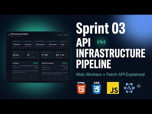 Building a Real-Time API Dashboard with Web Workers | Sprint 03