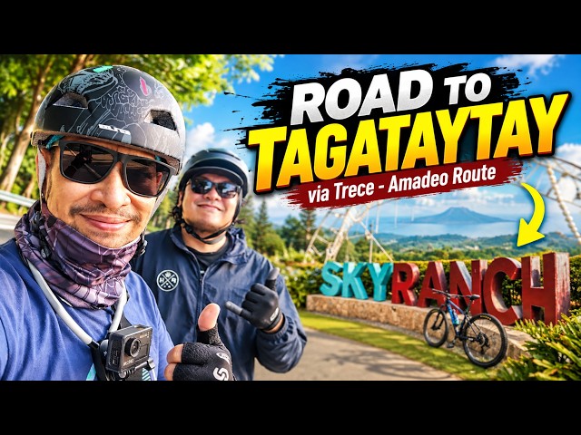 BACOOR TO TAGAYTAY | BIKE RIDE | COUNTRYSIDE TOURING | 100KM