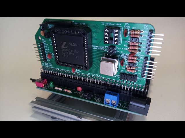 sc203 modular z180 computer kit - part 3 - the CPU Module