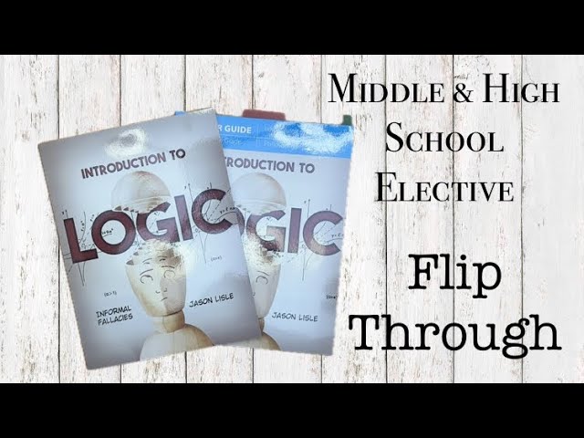 MASTERBOOKS INTRODUCTION TO LOGIC FLIP THROUGH||MIDDLE & HIGH SCHOOL HOMESCHOOL ELECTIVE COURSE