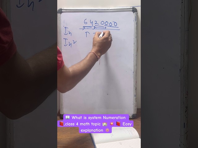 📖 What is system Numeration 📕,class 4 math  🏫 💥 📕 Easy explanation 🔅 Maths class #class