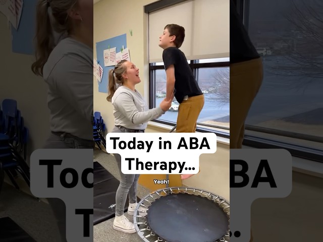 Here’s everything we did in ABA Therapy today 🥰 #autism #therapy #appliedbehavioranalysis