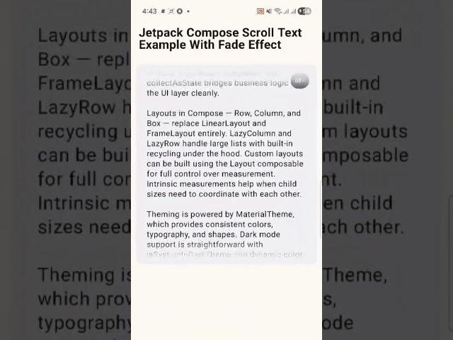 Add This Small UI Trick in Jetpack Compose (Feels Premium 😍)