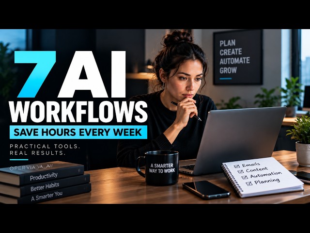 7 AI Workflows That Can Save You Hours Every Week