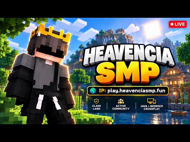 24/7 PUBLIC SMP 🔥Lifesteal Minecraft SMP | Java + Bedrock Crossplay | Join Now LIVE!