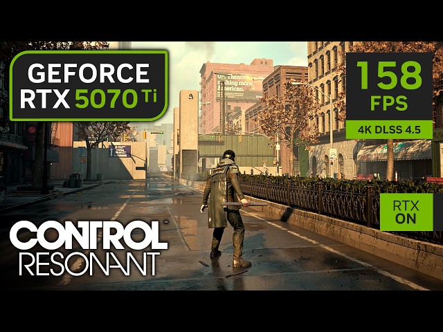RTX 5070 Ti on CONTROL Resonant | 1080p, 1440p, 4K with DLSS 4.5 & Path Tracing